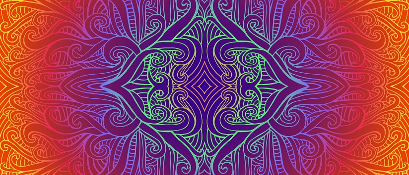 psychedelic pattern DMT fractals 