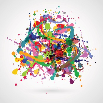 An abstract image representing bipolar disorder