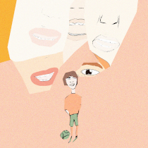 Emotional abuse illustration