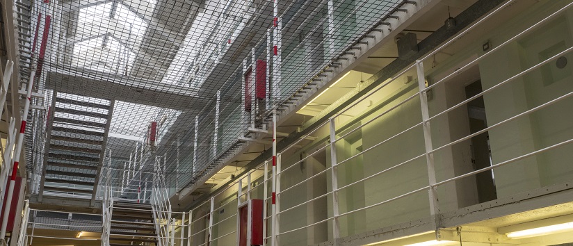 inside of a prison