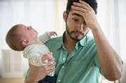 Third of new fathers 'concerned' about their mental health, research finds
